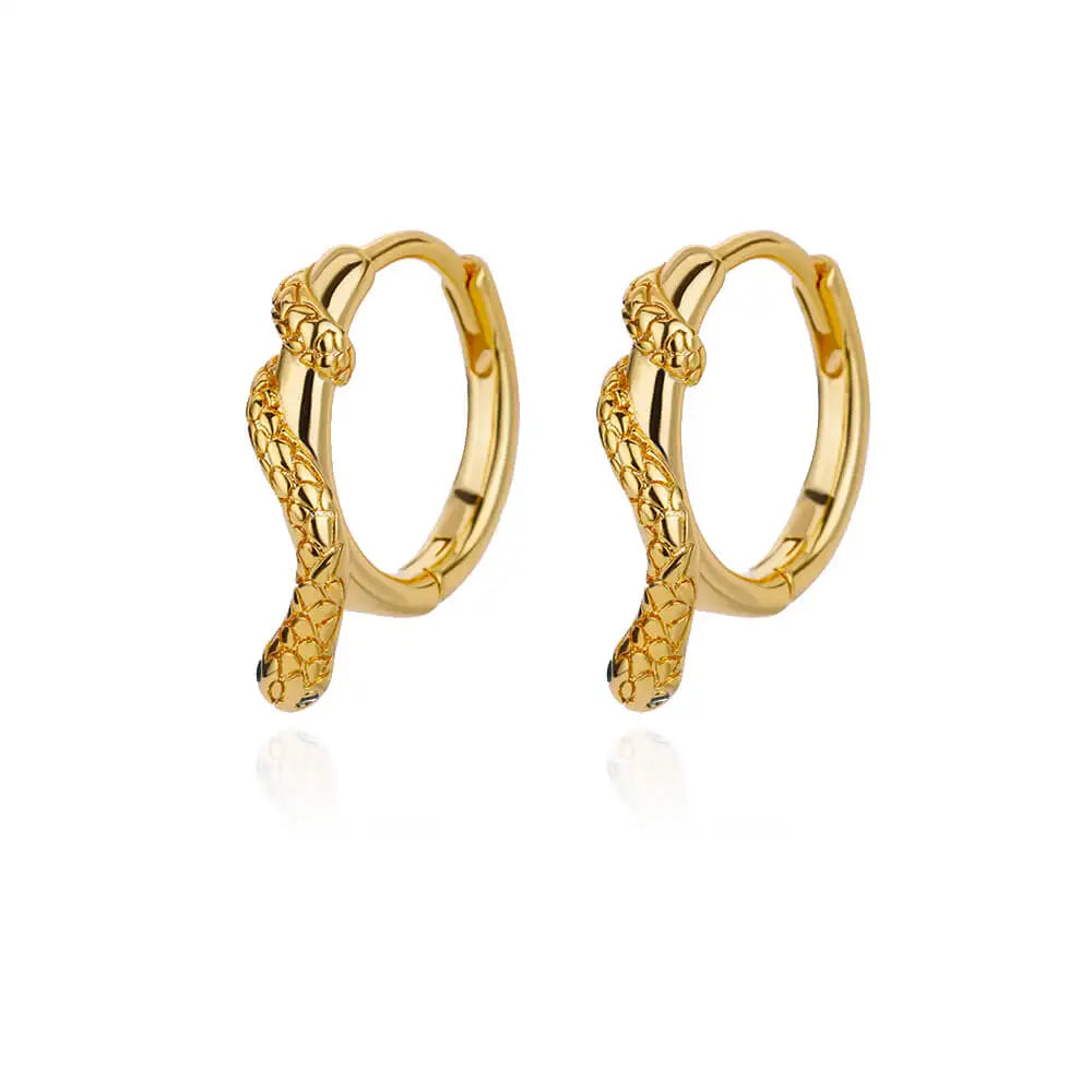 Vintage Snake Earrings